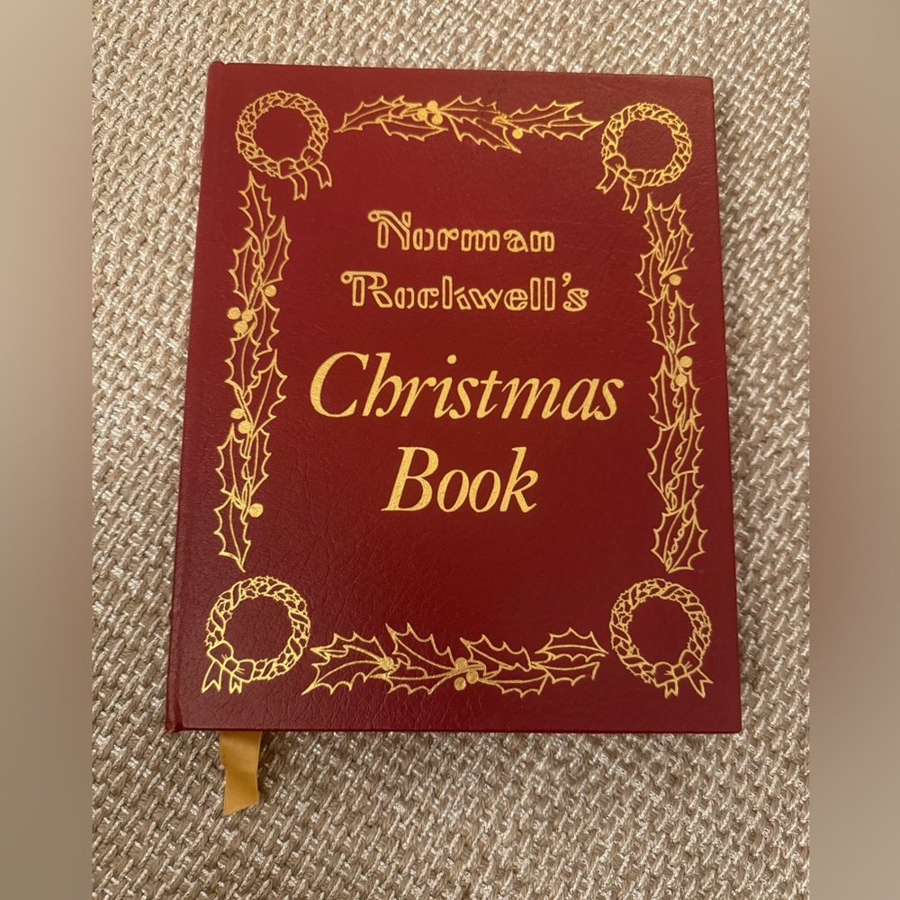 Vintage Norman Rockwell's Christmas Book